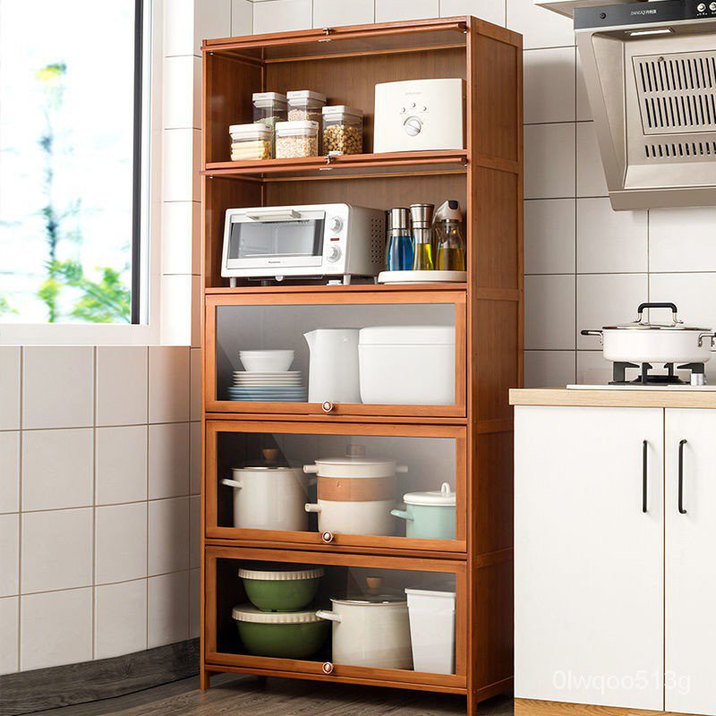 Hot Sale Mildew Proof Kitchen Storage Rack All Products Multi Layer Floor Gap Seasoning Cabinet Bedroom Boy Shelf Microw à¸„ à¸