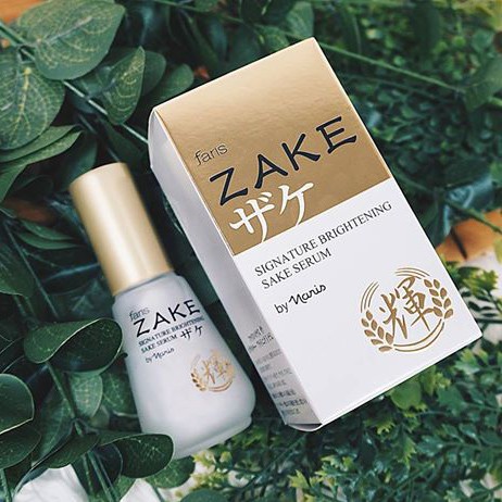 Faris By Naris Zake Signature Brightening Sake Serum 45ml ฟาริส เซรั่มบำรุงผิวหน้า เซรั่มฟาริส สาเก