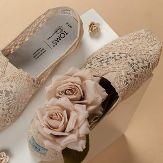 Toms Alpargata รุ่น Natural Floral Lace