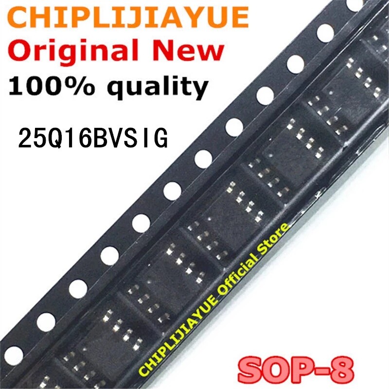 20PCS W25Q16BVSIG SOP-8 25Q16BVSSIG 25Q16BVSIG 25Q16 SOP8 ใหม่และชิป IC
