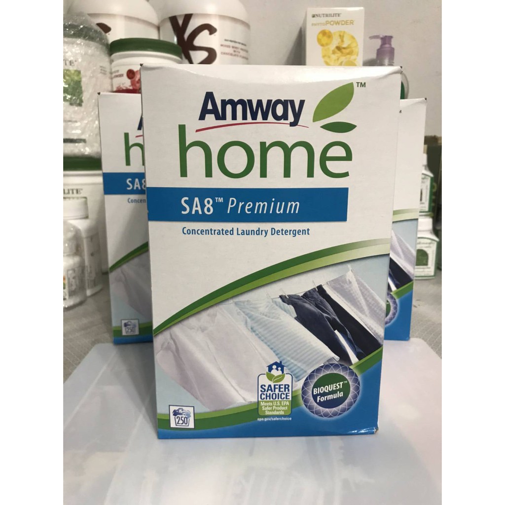 Amway Home SA8 Premium  (ผงซักฟอกสูตรเข้มข้น) 3KG มาเลเซีย