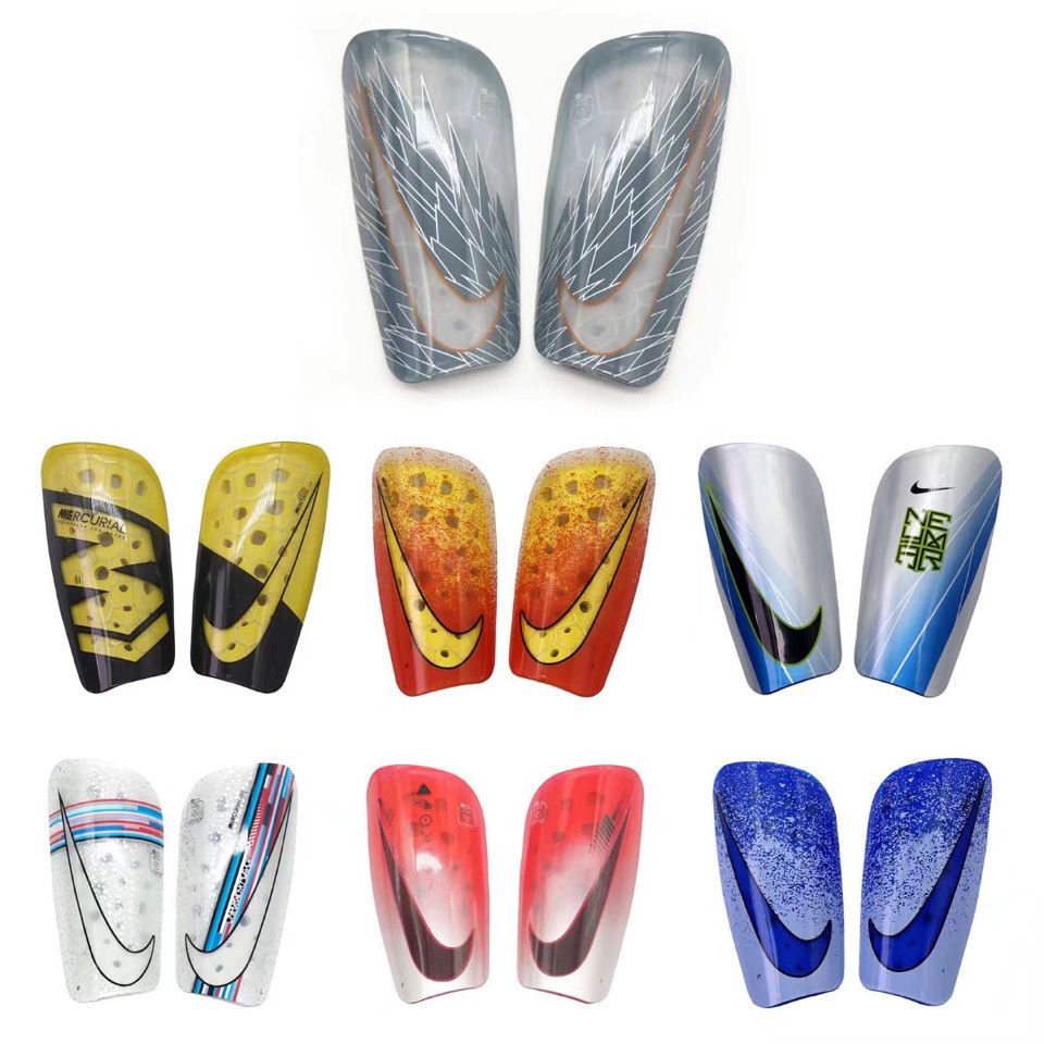 1 คู่กีฬาฟุตบอล Shin Guard Pad สําหรับฟุตบอล Shin Pads สนับสนุนลูกวัว Shinguard อุปกรณ์ป้องกันผู้ใหญ่