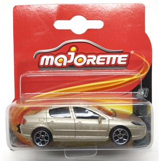 Majorette Peugeot 407 - Metallic Light Brown Color /Wheels 5Y /scale 1/61 (3 inches) Short Package