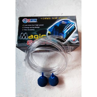 Air pump ปั้มลมอ๊อกซิเจนตู้ปลา magic8800