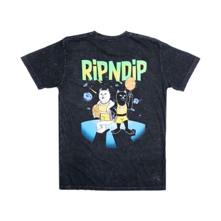 SLUM LTD - RIPNDIP SM22 Nerm Jam Tee Black Mineral Wash