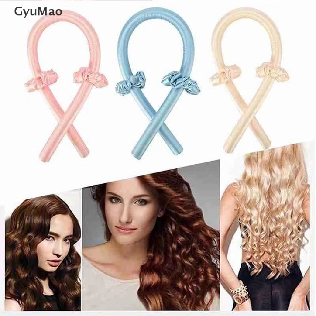 [cxGYMO] Heatless Curling Rod No Heat Curls Hair Rollers Sleeping Soft Hair Curler Tools HDY
