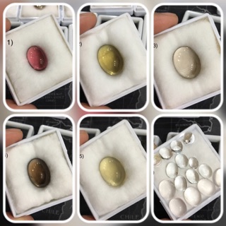 (เริ่มต้น 390บาท)o พลอยแท้ เนื้อใสกิ๊ง ทัวร์มาลีน สโมคกี้โทพาซ สโมคกี้ควอทซ์ เคลียควอทซ์ เนื้อใสเฟร่อ