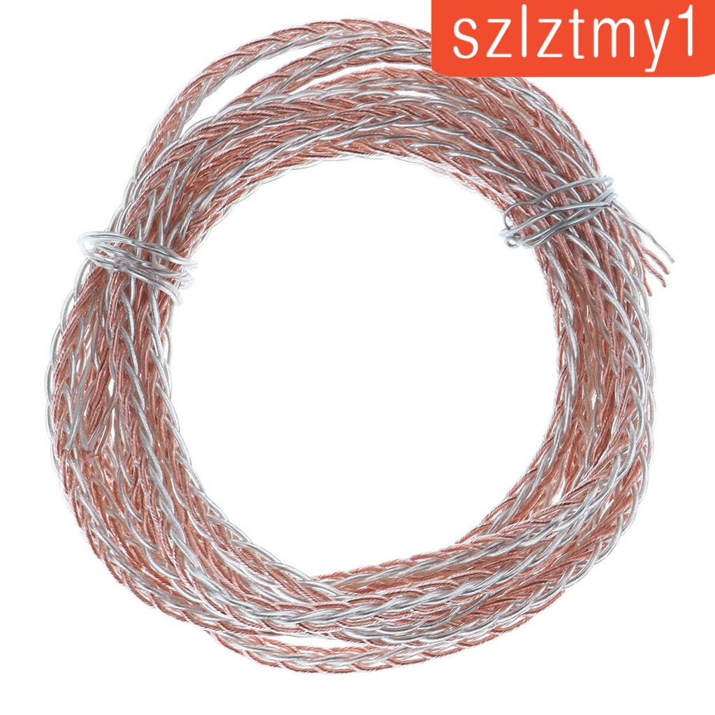 [ ลวดทองแดง 7N OCC, สายสัญญาณเสียง DIY สําหรับหูฟัง 2 ม