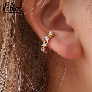 เครื่องประดับต่างหูแบบคลิปหนีบ Rhinestone 1 ชิ้น