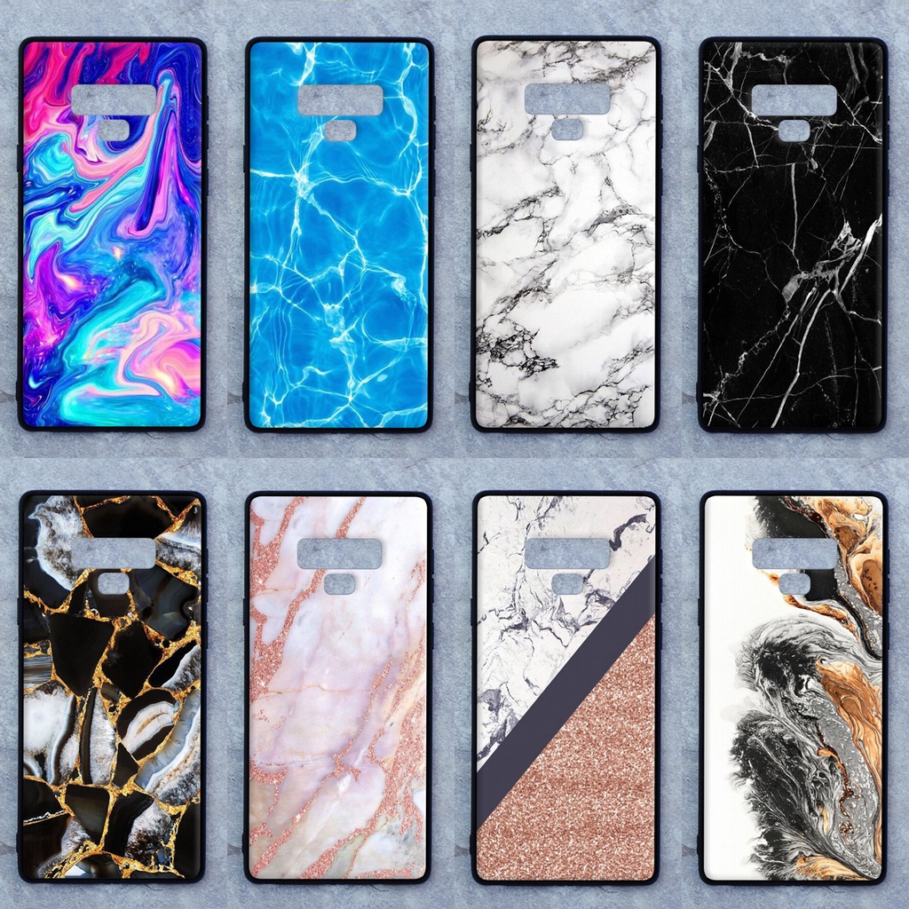 เคส Samsung Note 9 ลายหินอ่อน ขอบนิ่มหลังแข็ง เคสมือถือ เคสโทรศัพท์ Case เคส TPU ขอบนิ่มหลังแข็ง ไม่ขูดตัวเครื่อง