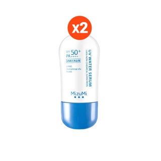 MizuMi UV Water Serum SPF50+ PA++++ 40g (Pack 2)ครีมกันแดด ยอดขายอันดับ 1 สำหรับใช้ทุกวัน เนื้อเบาดุจน้ำ ออกแดดได้ทันที