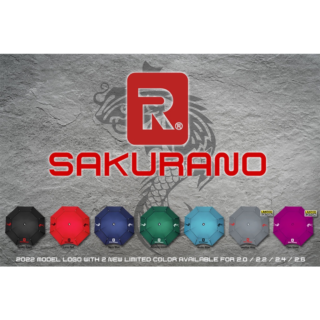 ร่มตกปลา ร่มสนาม 2 ชั้น ขนาด 2.6เมตร น้ำหนักเบา แข็งแรง ปกป้องความร้อนและรังสี UV *แถมสมอบก+ซองร่ม*ประกันสินค้า