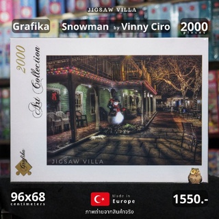 Grafika﻿ - Snowman ขนาด 2000 ชิ้น Made in Turkey มีสินค้าที่ไทย พร้อมส่งได้ทันที