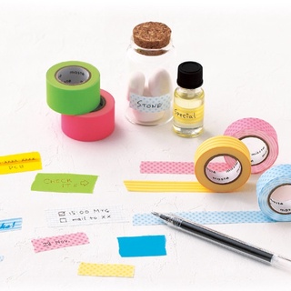 เทปตกแต่ง masking tape / วาชิเทป แบรนด์ Marks รุ่น Draw me (เหมาะกับงาน Craft)