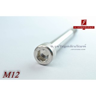 น็อตหัวจมสแตนเลส M12x130