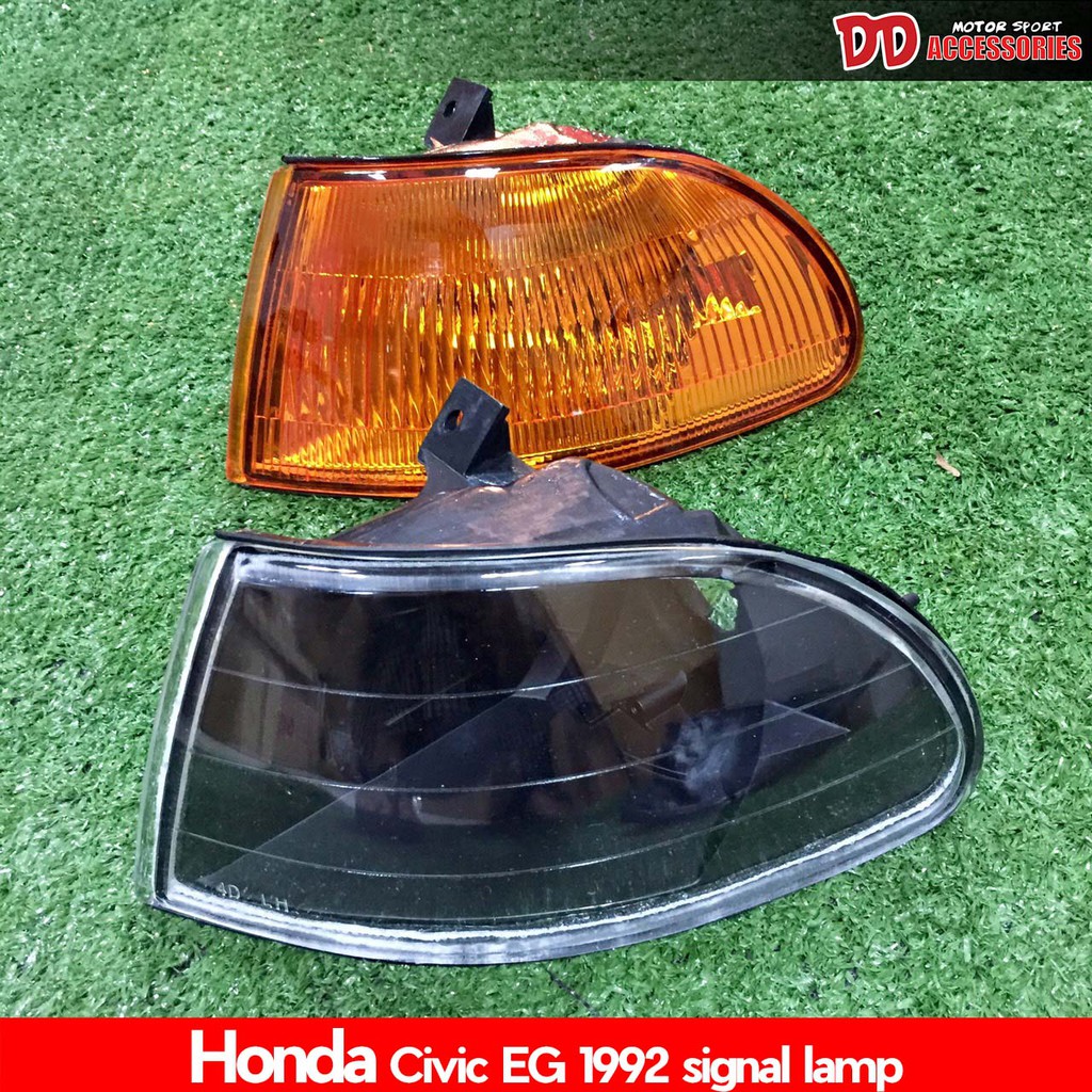 ไฟมุม ไฟมุมหน้า Civic 1992 1993 1994 1995 EG 3ประตู 4ประตู สีดำ สีส้มล้วน