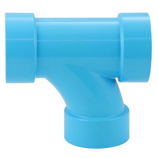 Joints FAUCET WYE PVC SOCKET SCG 2" LITE BLUE Pipe fitting Water supply system ข้อต่อ ข้อต่อสามทางทีวาย-บาง SCG 2 นิ้ว ส