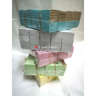 บัตรรถเล่มเล็ก M.K. 9.5x4 cm.(50,100เล่ม)