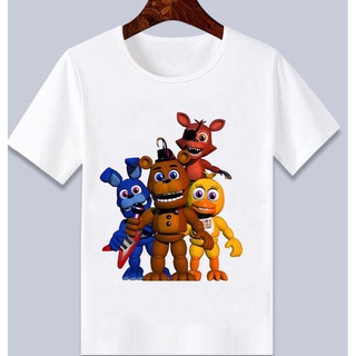 เสื้อยืด พิมพ์ลายการ์ตูน Five Night At Freddy Fnaf 3 มิติ สําหรับเด็ก