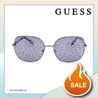 แว่นกันแดด GUESS รุ่น GU7560 สี 08C ไซส์ 61