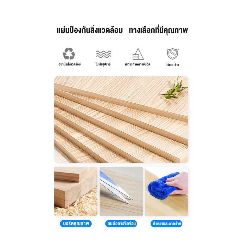 【รุ่นอัพเกรด】90/120CM โต๊ะคอมพร้อมชั้นวางหนังสือ พื้นที่จัดเก็บขนาดใหญ่มาก โต๊ะทำงาน computer desk - รูปที่ 6