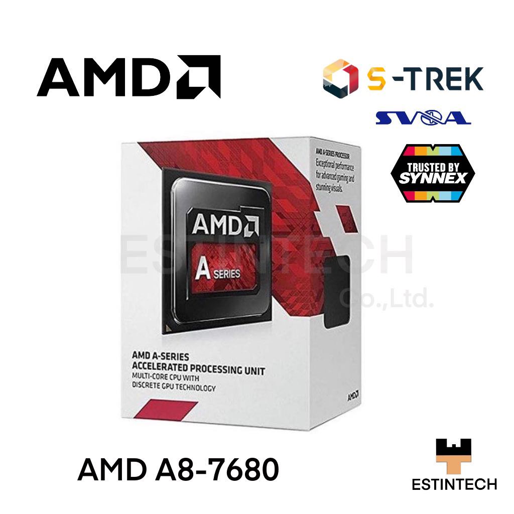 CPU(ซีพียู) AMD FM2+ A8-7680 ของใหม่ประกัน 3ปี