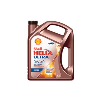 SHELL น้ำมันเครื่องสังเคราะห์แท้ 100% Helix Ultra ดีเซล 0W-40 (6 ลิตร)