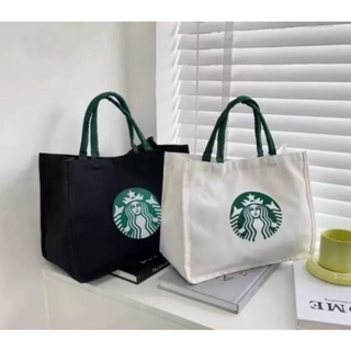 กระเป๋าผ้า กระเป๋าสตาร์บัค ถุงผ้าสตาร์บัค กระเป๋าผ้าสตาร์บัค กระเป๋าstarbucks กระเป๋าผ้า canvas กระเป๋าผ้าแคนวาส