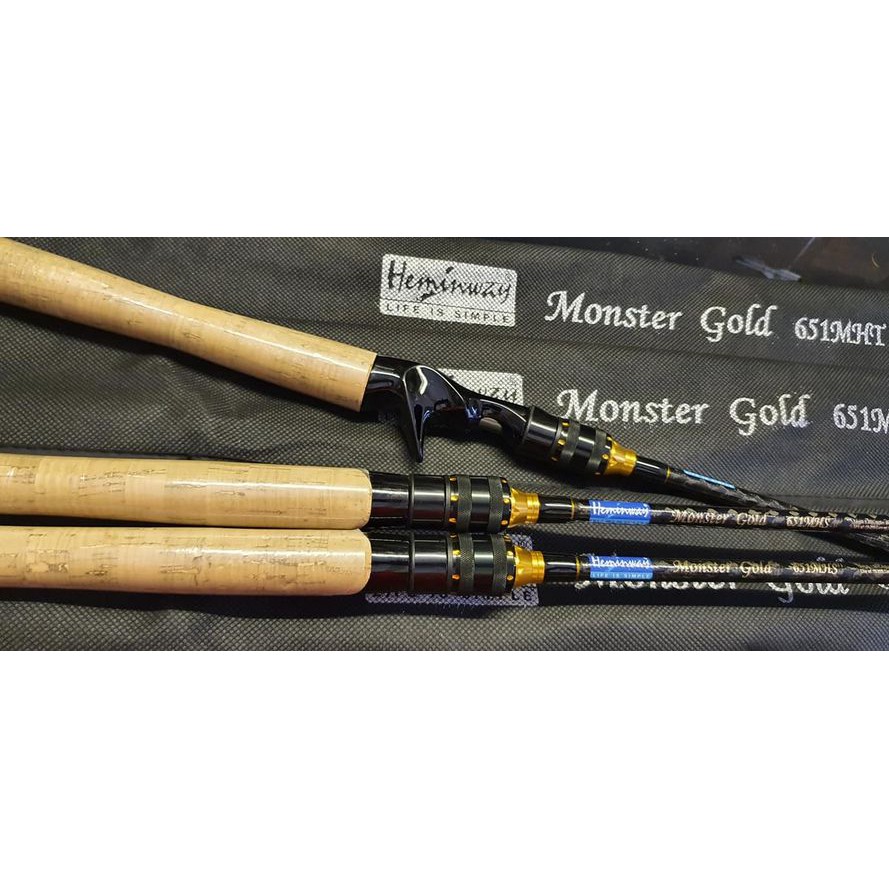 Hemingway รุ่น Monster Gold คันตีเหยื่อปลอม