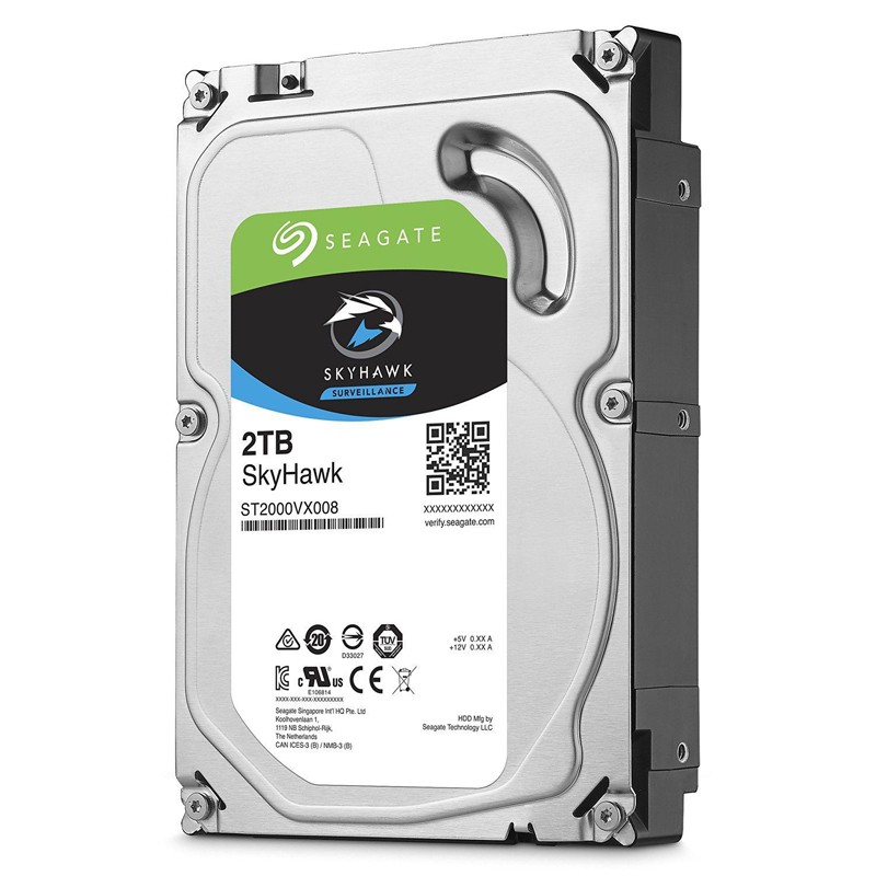 ฮาร์ดดิสก์ SEAGATE 2 TB (SKYHAWK) For cctv