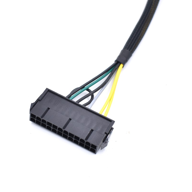 24 Pin to 6 Pin ATX PSU Power Adapter Cable สําหรับ DELL 3650 3669 3040 7040 เมนบอร์ด 6 Pin Port