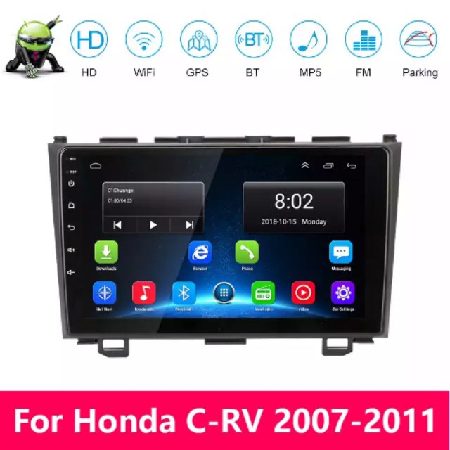 จอแอนดรอย 9นิ้ว ตรงรุ่น honda crv2007-2011