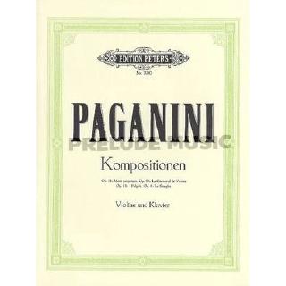 (Violin and Piano) Paganini, N: Selected Compositions (EP1990)