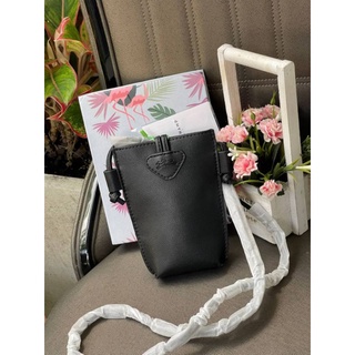 @1,399.-🔥🔥NEW CALLECTION 7 % +📍(ส่งฟรี EMS)+📍(แถมพวงกุญแจ)🔥🔥💯Longchamp ROSEAU Phone case with lace