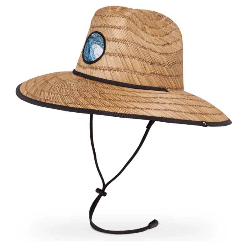 SUNDAY AFTERNOONS SUN GUARDIAN HAT L CARAMEL/WAVE - หมวกปีกกว้าง