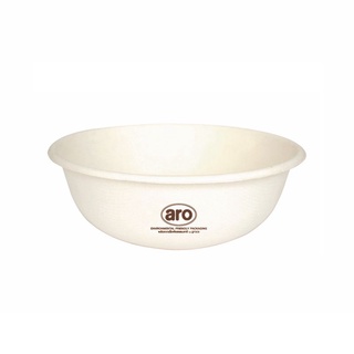 เอโร่ ชามไบโอชานอ้อย ขนาด 875 มล. x 50 ใบ101220aro Bio Cane Bowl 875 ml x 50 pcs Aro Bio Cane Bowl Size 875 ml x 50 pcs