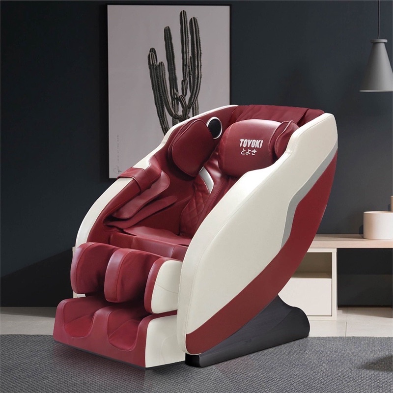 Toyoki เก้าอี้นวดไฟฟ้า รุ่น Ravana R8311 สีแดง