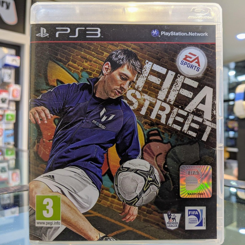 (ภาษาอังกฤษ) มือ2 FIFA Street แผ่นเกมPS3 แผ่นPS3 มือสอง (เกมเล่น2คนได้ เกมบอล เกมฟุตซอล EA Sport Soc