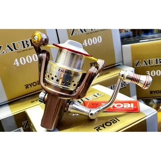 RYOBI ZAUBER 🙏แถมเสื้ออย่างดี ถุงรอกแถมให้ แถมสายรัดคันเบ็ด รอกเรียวบิ เซาร์เบอร์ เรียวโอบิ รอกตกปลา
