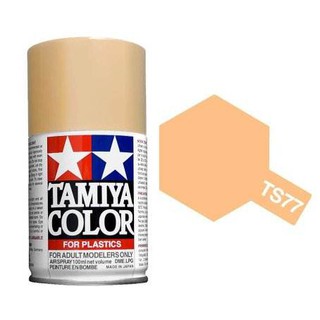 สีสเปรย์ TAMIYA TS-77 Flat Flesh (100 ml)