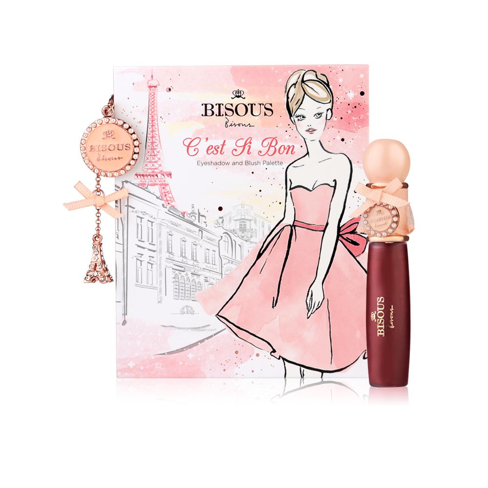 Cest Items (Eyeshadow Blush Palette Matte Dark Velvet)