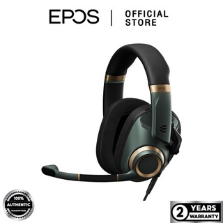 EPOS H6PRO (หูฟังเกมมิ่ง) Gaming Headset RACING GREEN (H6PRO-CLOSED-GR)