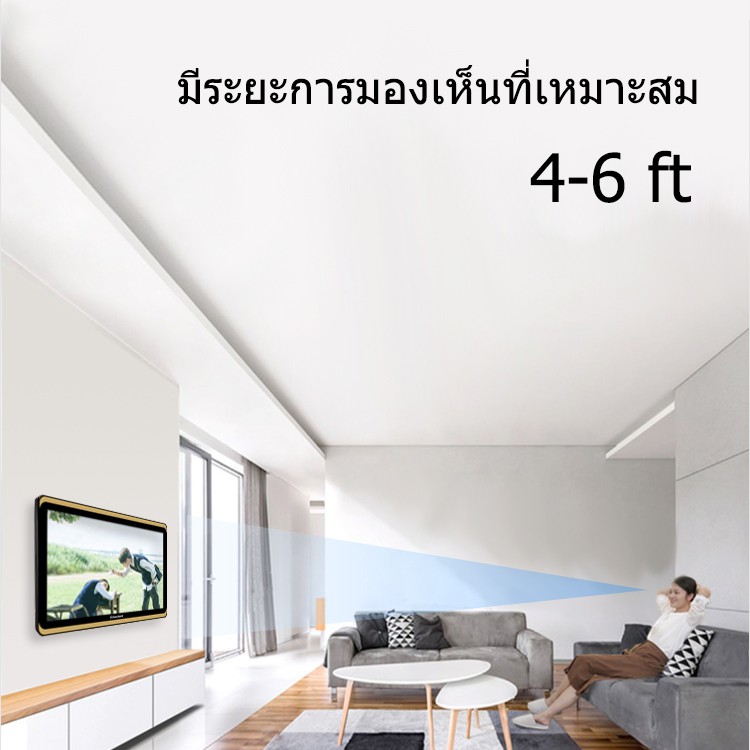 Evertech tv 24 นิ้ว led ทีวีแอลอีดี พร้อมกระจก วูฟเฟอร์ โทรทัศน์ จอ ...