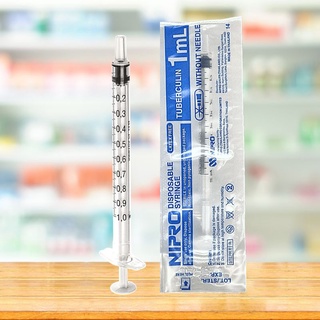 Nipro disposable syringe นิโปรไซริ้ง 1,3,5,10,20,50ml