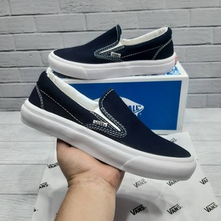 Vans SLIP ON OG VAULT NAVY รองเท้าผู้ชาย