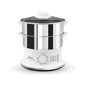 หม้อนึ่งไฟฟ้าสเตนเลส TEFAL รุ่น VC145130 สีขาว