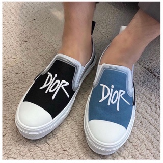 พรี​ Dior B23 รองเท้าผ้า รองเท้ากีฬา รองเท้าผู้ชาย ผู้หญิง​ size35-45 แบรนด์เนน รองเท้าลำลอง