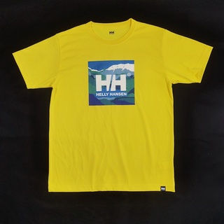 เสื้อยืดแขนสั้น Helly Hansen Helly Hansen เหมาะกับตั้งแคมป์กลางแจ้ง สําหรับผู้ชาย และผู้หญิงS-5XL