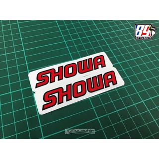 สติกเกอร์ SHOWA แปะโช๊ค สำหรับแปะโช๊คหลังมอไซค์ มีให้เลือก3รุ่น