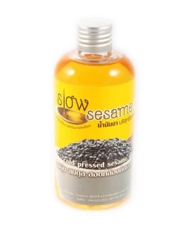 สวนปานะ น้ำมันงาดำ สกัดเย็น 525 มล. Coldpressed Black Sesame oil